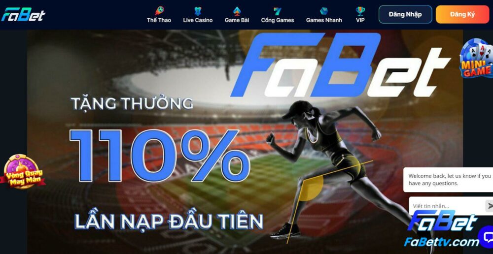 Khuyến mãi 110% tiền thưởng chào mừng